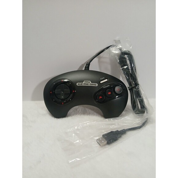 Sega Genesis Classic USB Wired Controller Model MK-16500 OEM - Picture 1 of 2